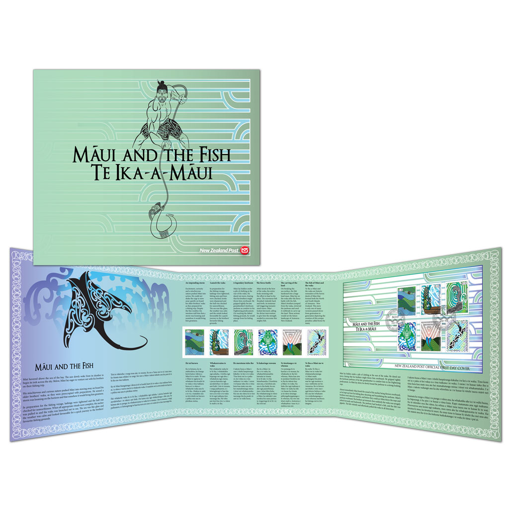 2018 Maui and the Fish - Te Ika-a-Maui Presentation Pack | NZ Post Collectables