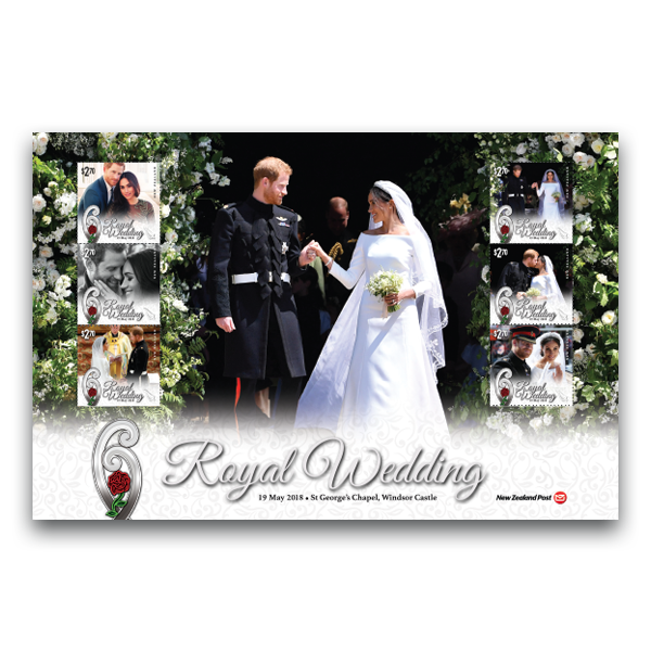 2018 Royal Wedding sheet of stamps | NZ Post Collectables