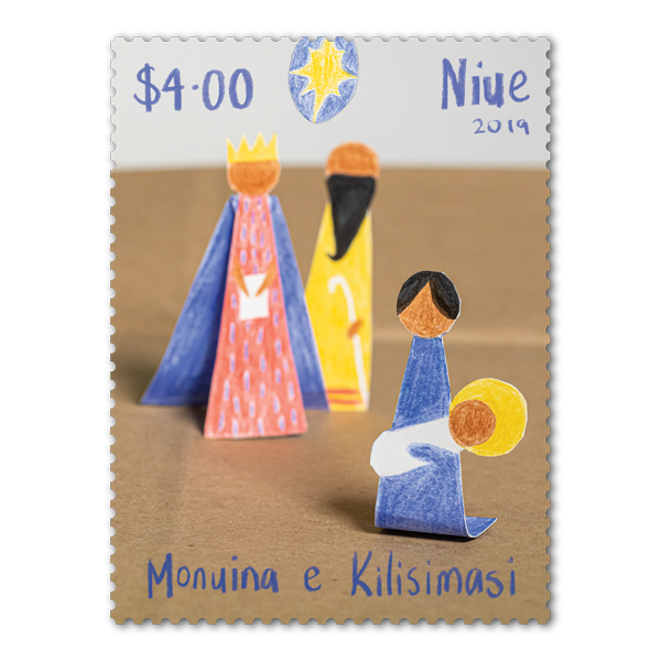 Niue Christmas 2019 single $4.00 gummed stamp | NZ Post Collectables