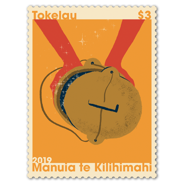 Tokelau Christmas 2019 single $3.00 gummed stamp | NZ Post Collectables