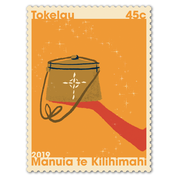 Tokelau Christmas 2019 single 45c gummed stamp | NZ Post Collectables