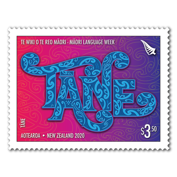 Te Wiki o te Reo Māori single $3.50 gummed stamp | NZ Post Collectables