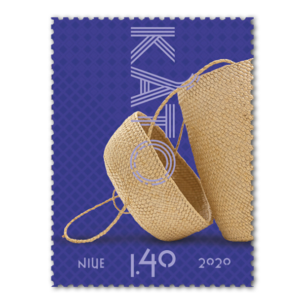 Niue Weaving 2020 single $1.40 gummed stamp | NZ Post Collectables