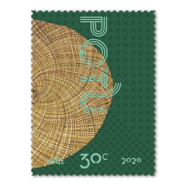 Niue Weaving 2020 single 30c gummed stamp | NZ Post Collectables