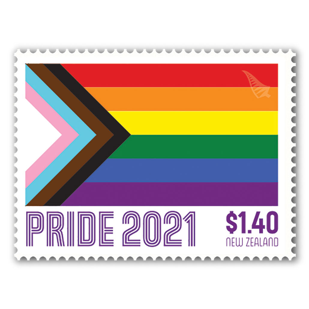 Pride single $1.40 gummed stamp | NZ Post Collectables