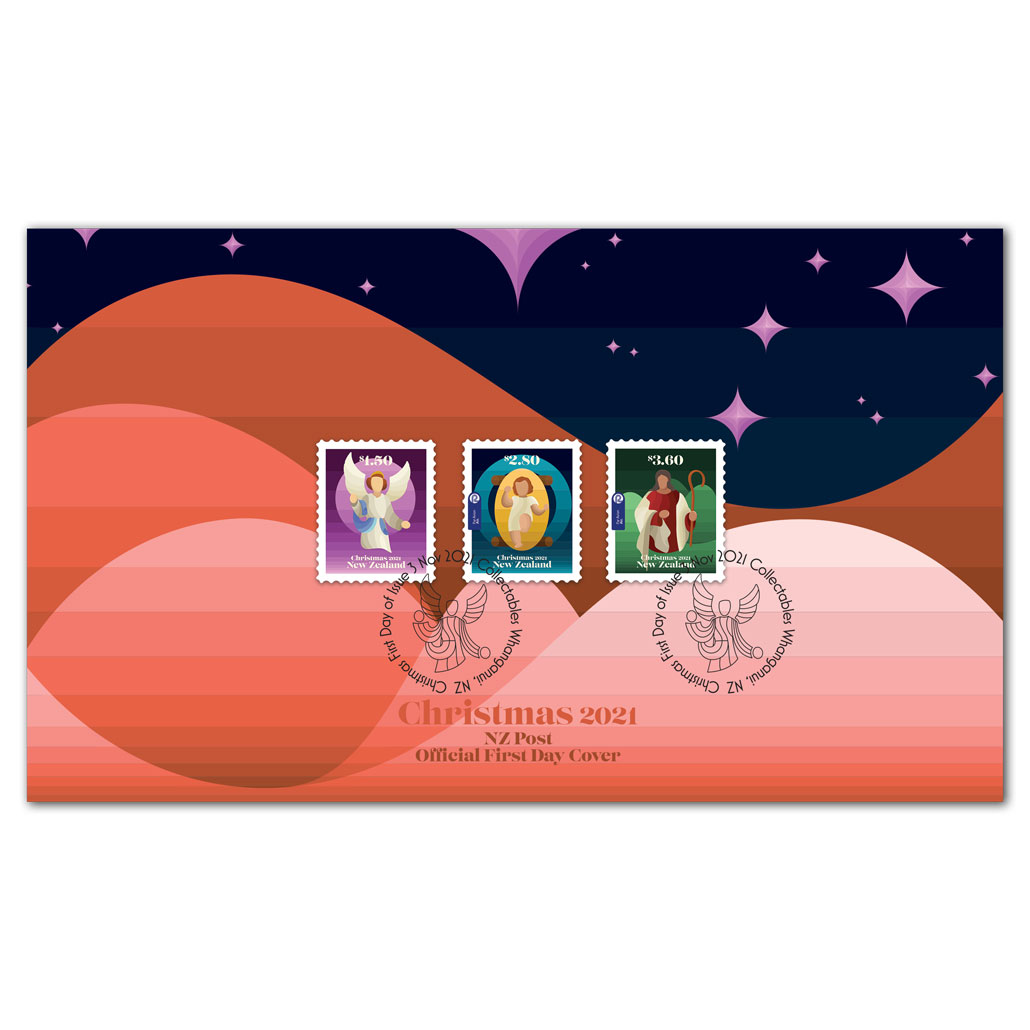 Christmas 2021 Self-adhesive First Day Cover | NZ Post Collectables