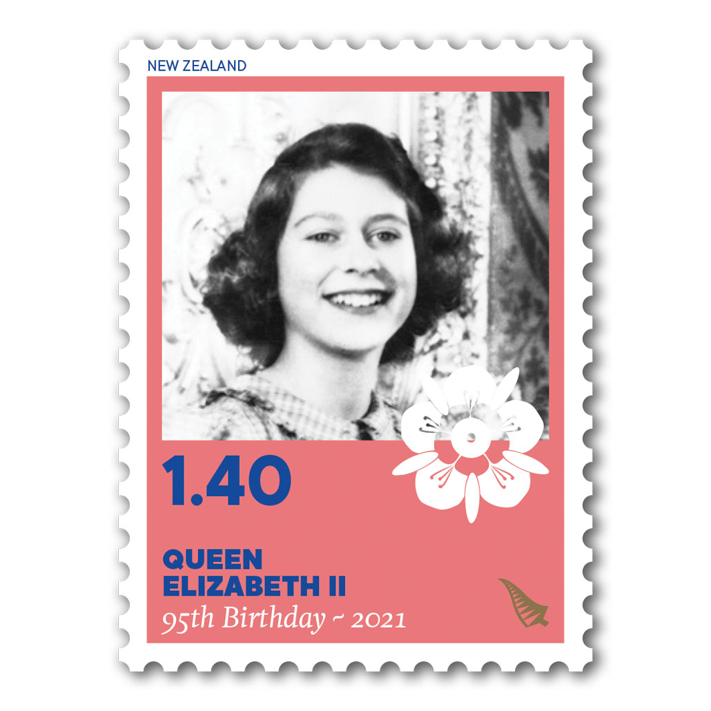 Queen Elizabeth II Ninety-Fifth Birthday $1.40 single stamp | NZ Post Collectables