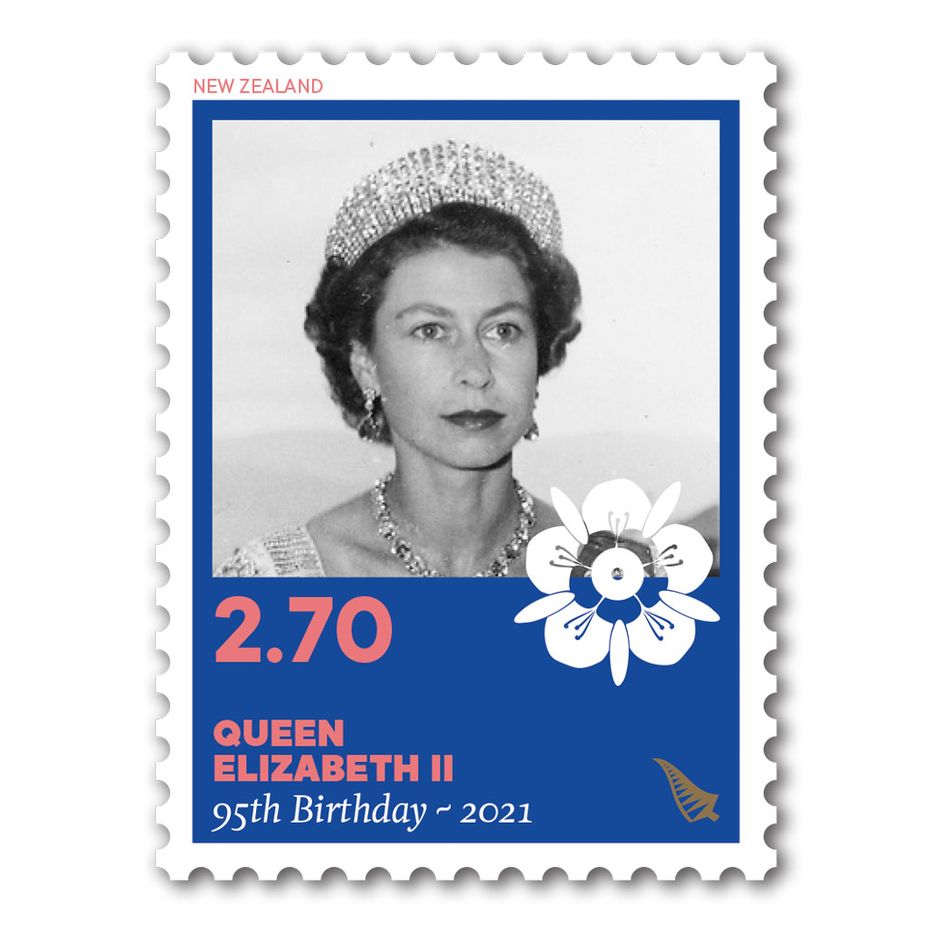 Queen Elizabeth II Ninety-Fifth Birthday $2.70 single stamp | NZ Post Collectables