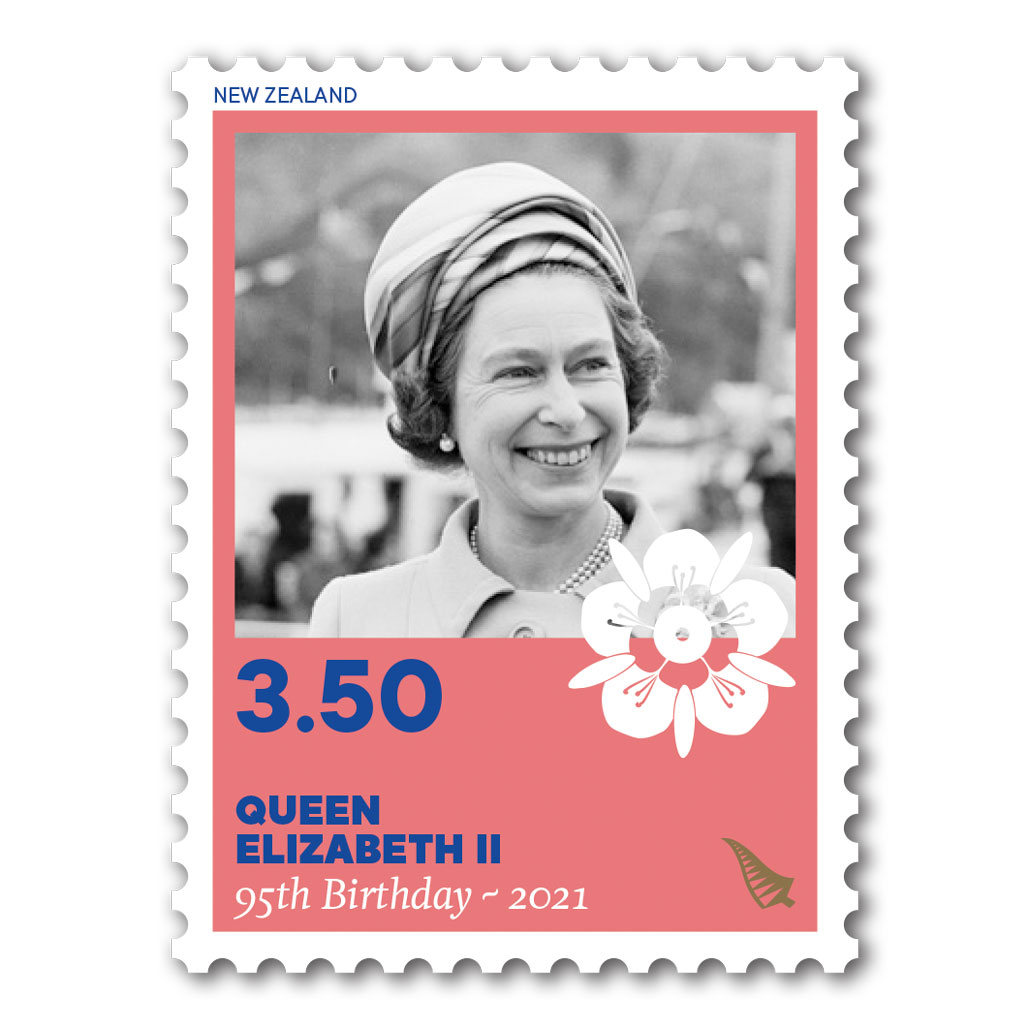 Queen Elizabeth II Ninety-Fifth Birthday $3.50 single stamp | NZ Post Collectables