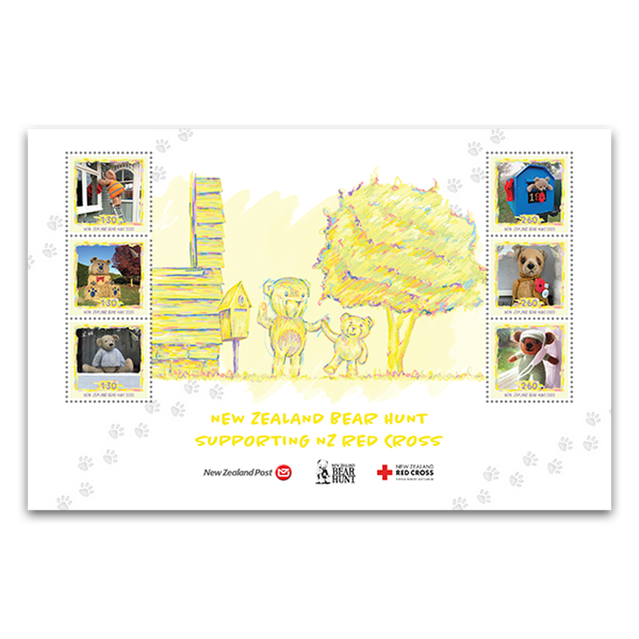 New Zealand Bear Hunt set of stamps | NZ Post Collectables