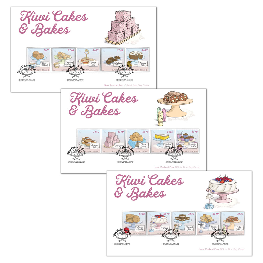 Kiwi Cakes & Bakes | NZ Post Collectables