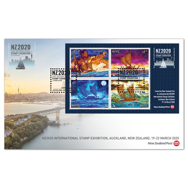 NZ2020 International Stamp Exhibition Kupe - The Great Navigator miniature sheet | NZ Post Collectables