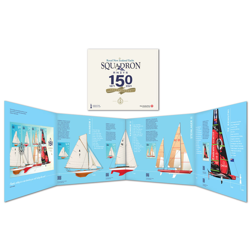 RNZYS 150 presentation pack | NZ Post Collectables