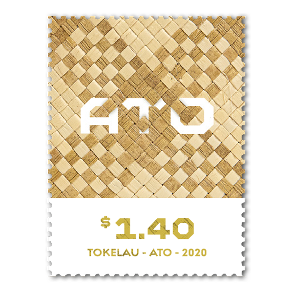 Tokelau Weaving 2020 single $1.40 gummed stamp | NZ Post Collectables