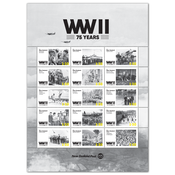 WWII 75 Years set of stamps | NZ Post Collectables