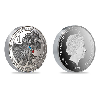 2023 Hairy Maclary from Donaldson's Dairy 1oz Silver Proof Coin