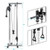 Lat Pulldown Machine Home Gym Fitness Silver