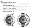 Bosch FlexiDome NDN-932V03-IP PAN Adjustment