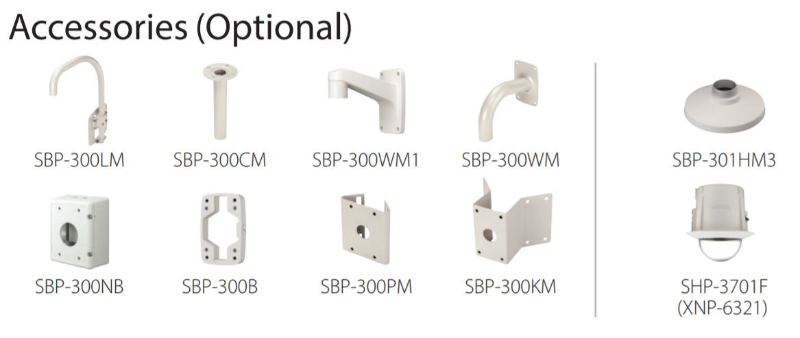 Hanwha (FKA Samsung) XNP-6321 Dome 2MP 32x PTZ IP Camera