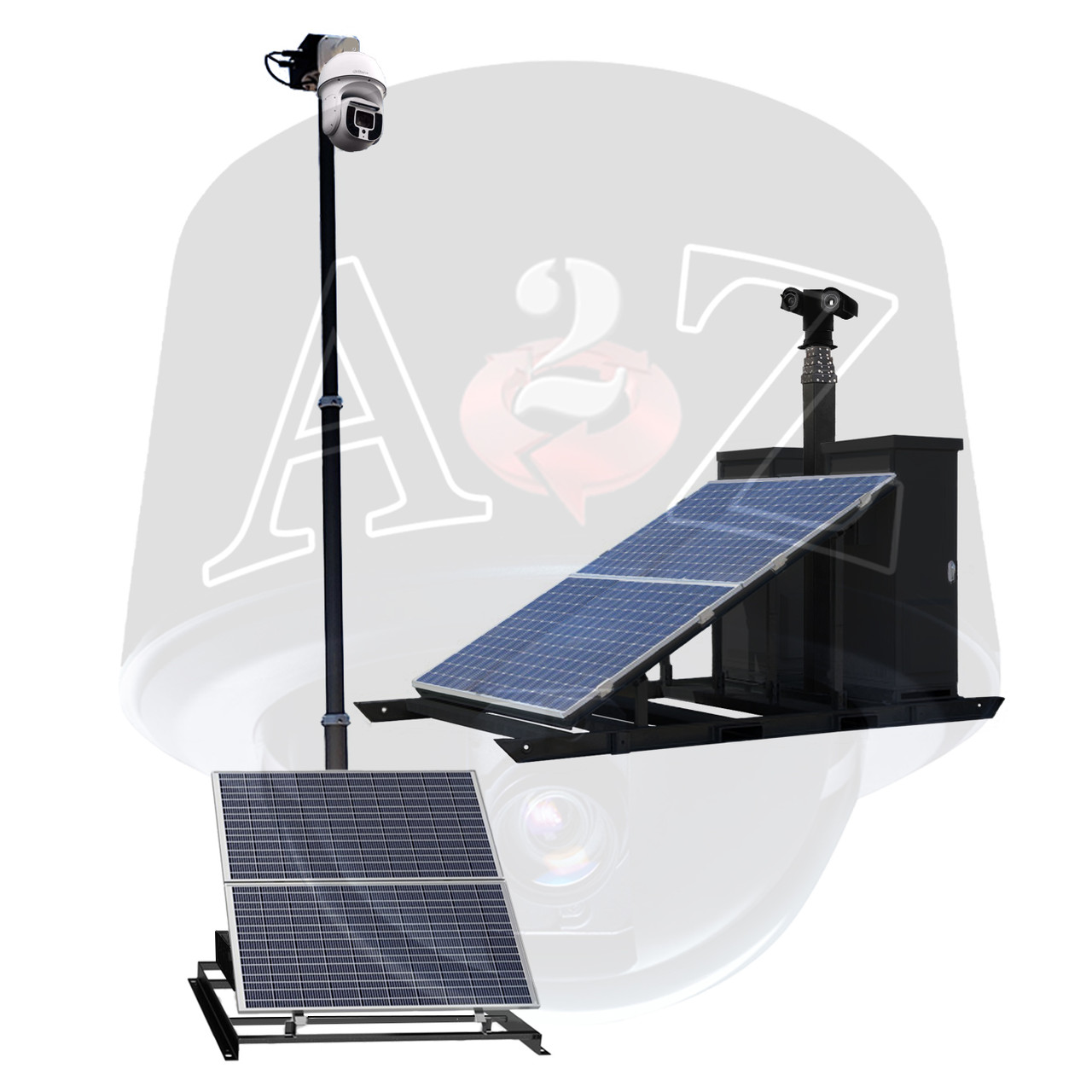A2Z MPMS2 Modular Portable Mast Surveillance Skid