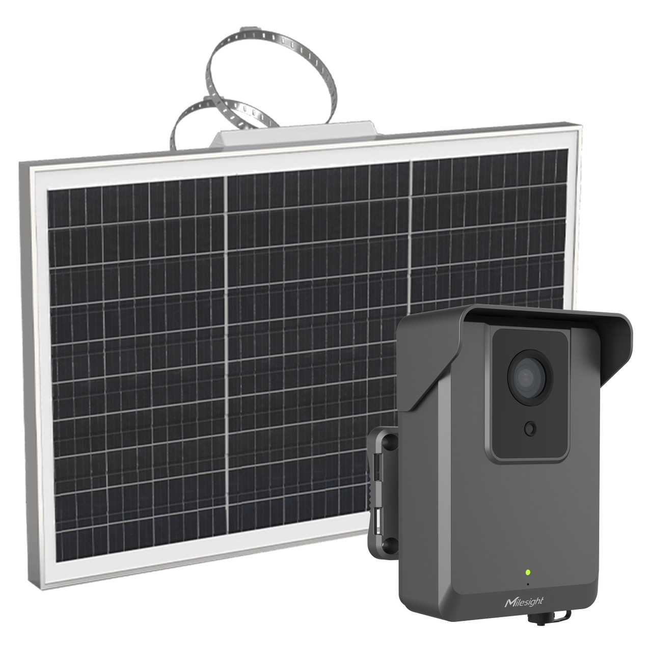 Milesight SC211-NA+S45 4G Solar Traffic Sensing AI IP Camera