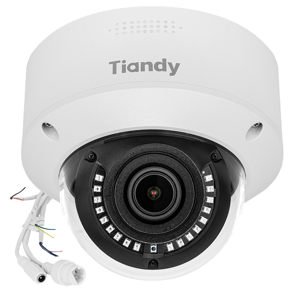 Tiandy TC-A32M4 1AE2.812mm AI FR White LED Vandal IP Dome Camera