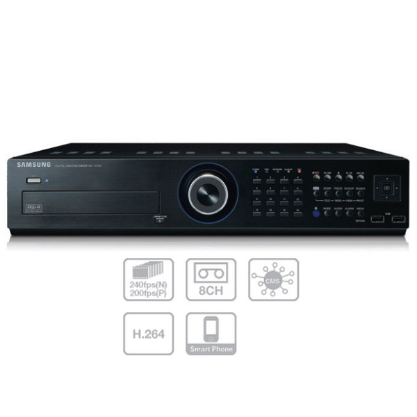 Samsung SRD-870DC DVR 8ch Digital Video Recorder H.264