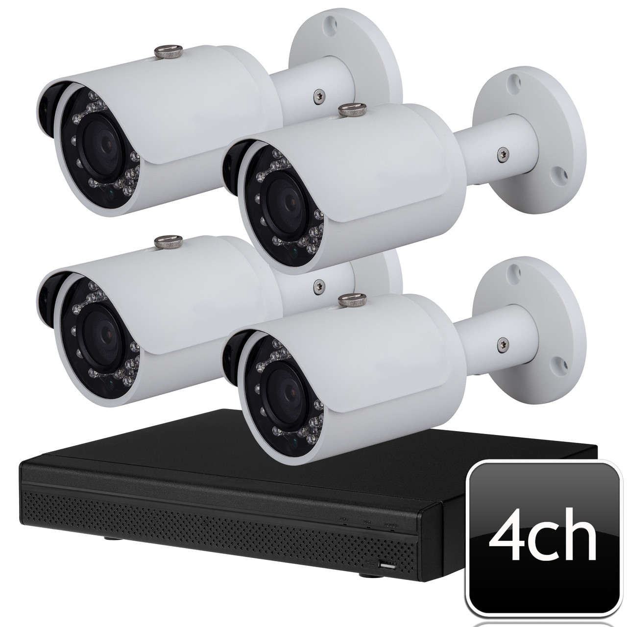 Dahua 4 channel 4 MegaPixel IP Security Camera System OEM-SD6