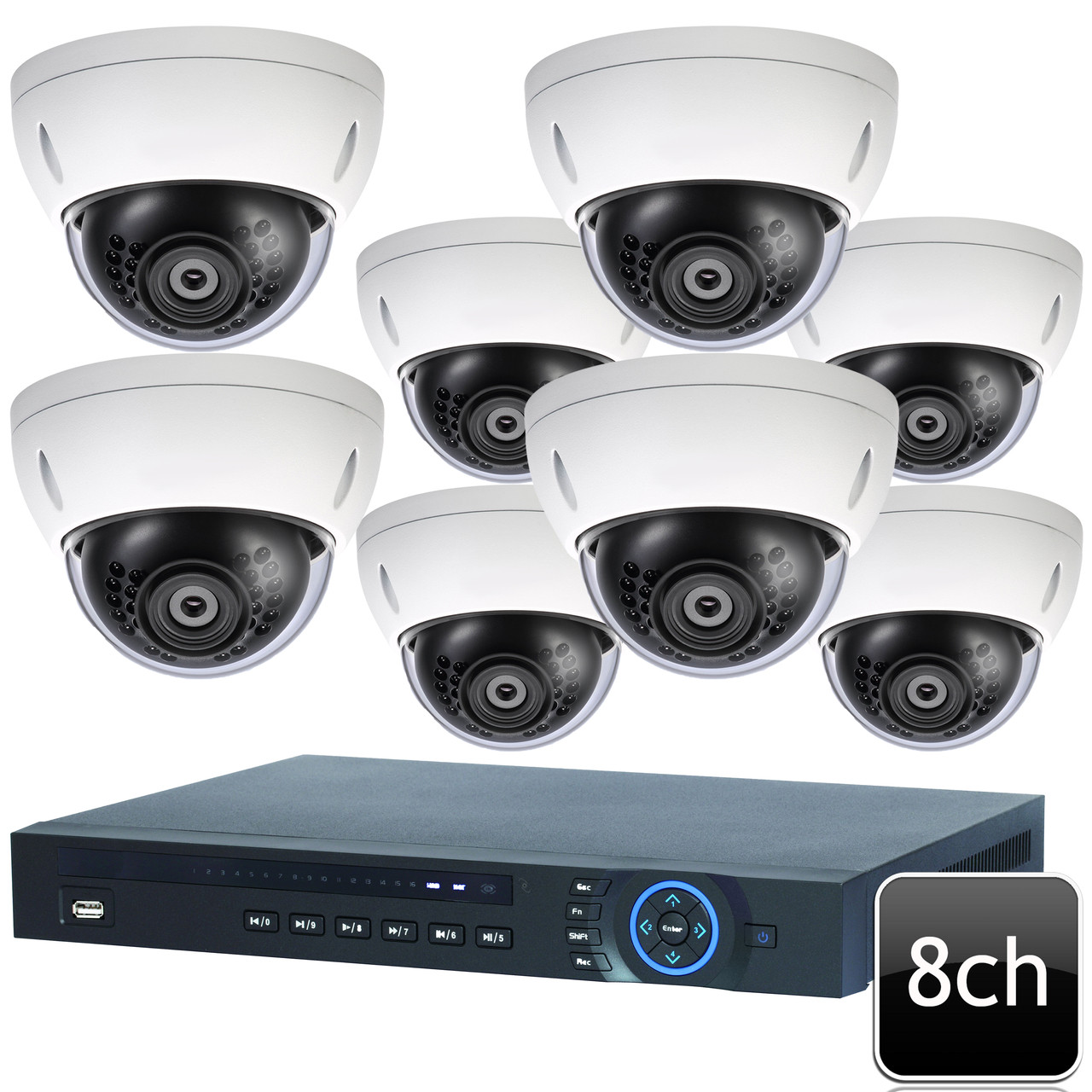 Dahua channel MegaPixel IP Security Camera System OEM-SD7
