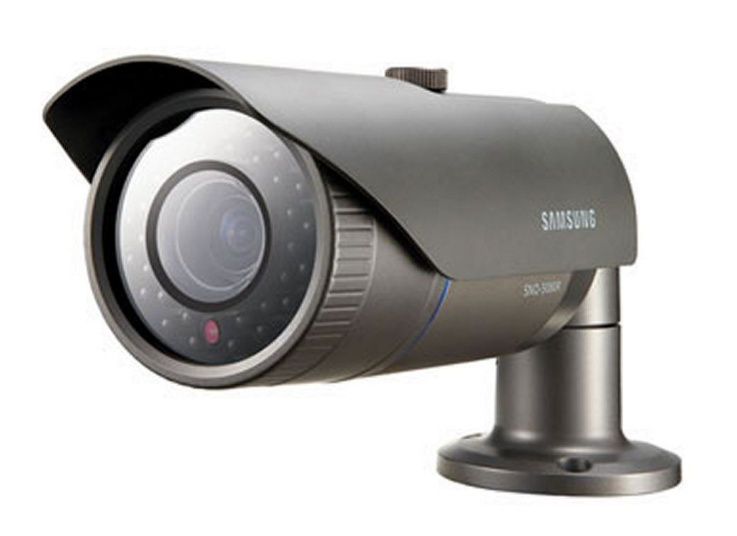 Samsung SNO-7080R 3-MP IP HD Megapixel IR Bullet Security Camera