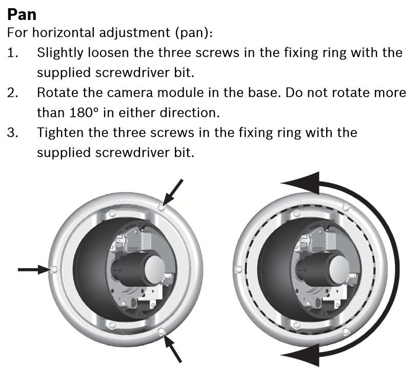 Bosch FlexiDome NDN-832V03-P 1080P HD Rugged IP Dome Cameras