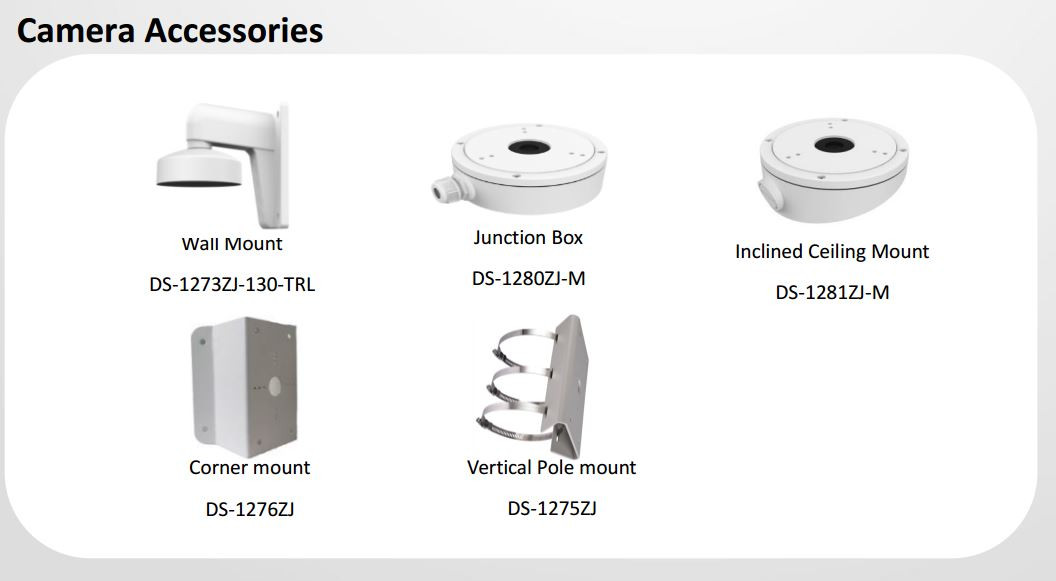 Hikvision OEM DS-2CD2342WD-I 4MP EXIR IR Ball Turret IP Camera