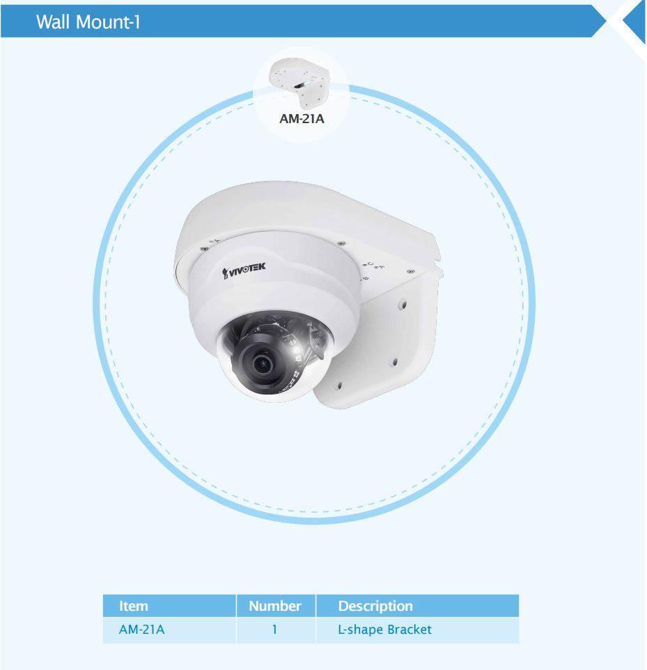 Vivotek FD8169A 2MP Indoor IR Dome IP Camera