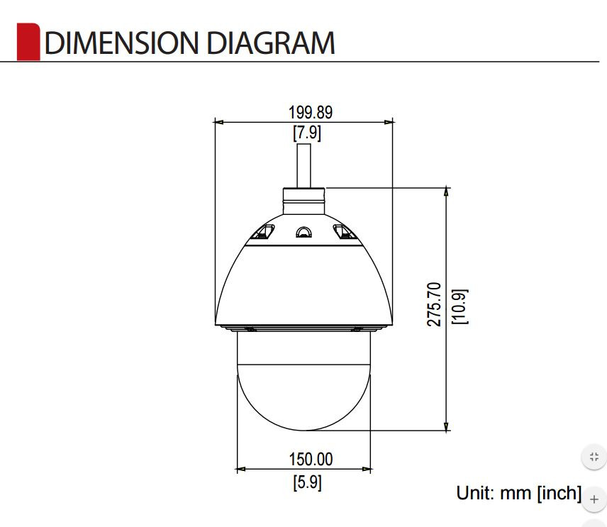 ACTi I97 PTZ IP Camera Speed Dome 2MP 33x IP67