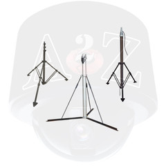 A2Z Rapid Tactical Portable Tripod Telescopic Mast Systems A2Z Rapid Tactical Portable Tripod Telescopic Mast Systems