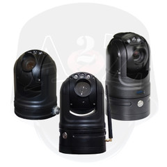 A2Z QPTZ9 Quick Portable Magnet Mount Mobile Vehicle IR HD PTZ Cameras - Battery, WiFi, 4G IP and HD CCTV