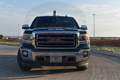 A2Z QPTZ9 Quick Magnet Mount Mobile Vehicle IR HD PTZ Camera White Shown on standard truck