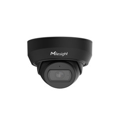 Milesight MS-C8175-SPD 4K A.I. Vandal IR Turret IP Camera - Black Casing Front