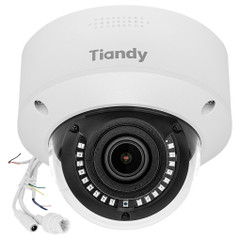 Tiandy TC-C38MS I5AEYMH2.713.5mmV4 4K AI IR Vandal Dome IP Camera alternate front Tiandy TC-C38MS I5AEYMH2.713.5mmV4 4K AI IR Vandal Dome IP Camera alternate front