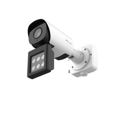 Milesight TS8266-X4WE/W 4K Road A.I. LPR WHITE LIGHT IP Camera below corner