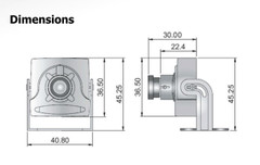 A2Z AZMSFB-1L81D 4K CCTV Mini Security Camera diagram