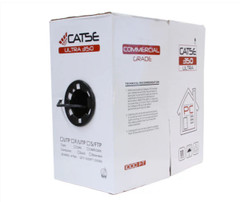 A2Z AZP-C5CMXT416BK – Cat5e Outdoor Shielded Direct Burial Cable, STP w/Drain Wire & Waterproof Tape, 1000ft Pull Box side