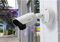 Bosch IQsight DINION 5100i 2MP HDR IR Bullet IP Security Camera wall mounted business scene