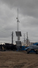 A2Z SS-PTZ-X Solar Power Wireless Dual IR PTZ Camera System - Upgraded Solar Array - Upgraded Battery Bank - Tower Mount - Customer Installed Colorado