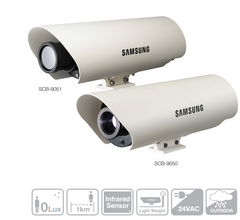 thermal, Samsung, SCB-9050, heat, night, vision, security, camera, weatherproof