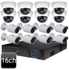 Dahua 16ch 4MP Bullet Dome Combo 16 IP Camera System OEM-SD8