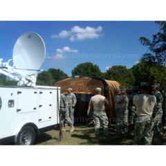 A2Z MCCT-LITE-IS Mobile Command Center Trailer Lite in action.