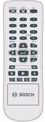 Bosch DVR-670-16A DVR remote sample