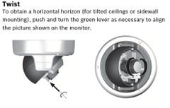 Bosch NDN-733V03-IP Twist adjustement