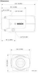 Bosch Dinion HD NBN-921-IP Camera dimensions